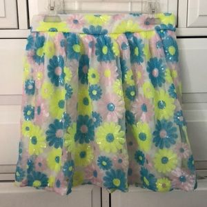 TOBI floral skirt, NWT